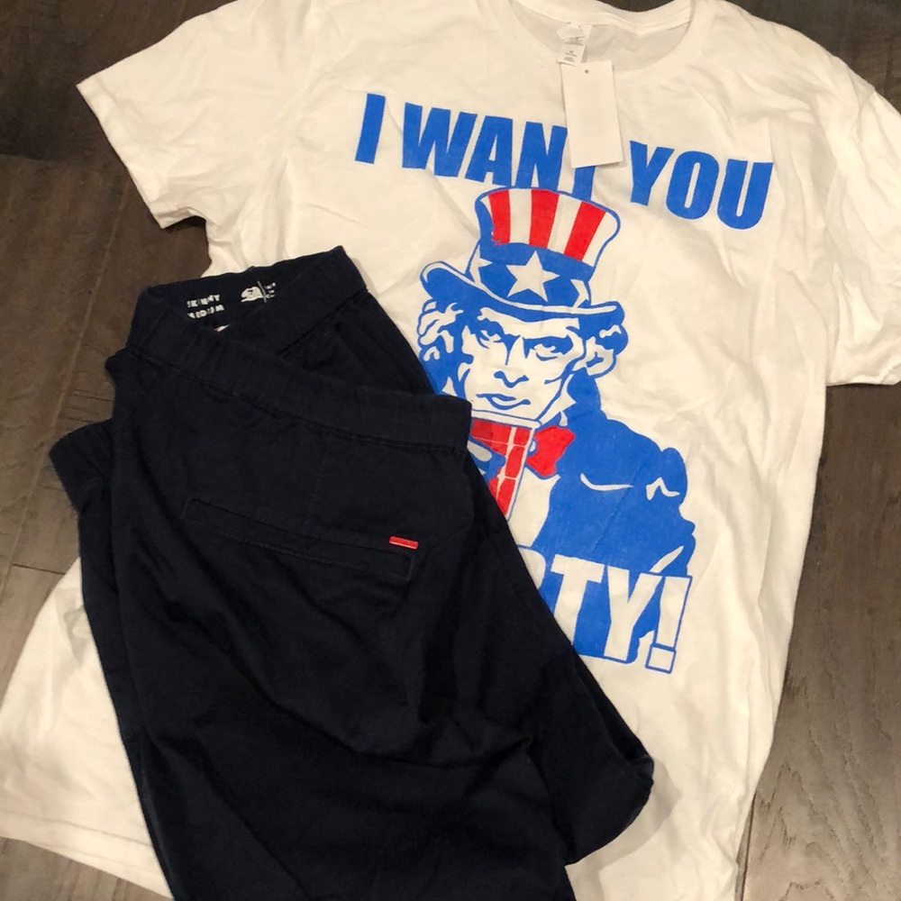 Men's Tee & Bullhead Joggers bundle